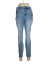 Nine West Print Blue Jeans Size 10 - photo 1