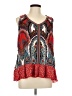 BILA 100% Rayon Red Sleeveless Blouse Size L - photo 1