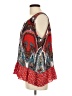 BILA 100% Rayon Red Sleeveless Blouse Size L - photo 5
