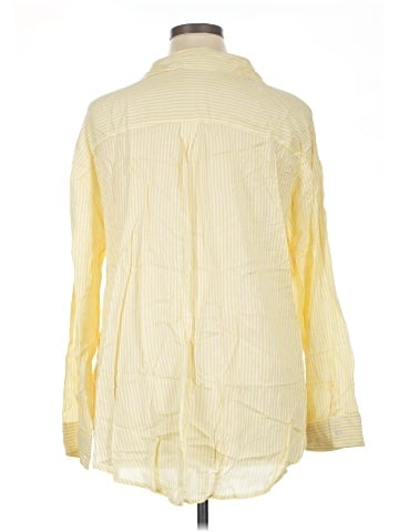 Assorted Brands 3/4 Sleeve Button-Down Shirt (view 2)