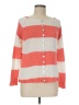 MADE IN ITALY Stripes Orange Cardigan Size M - photo 1
