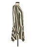 BCBGeneration Stripes Green Casual Dress Size L - photo 4