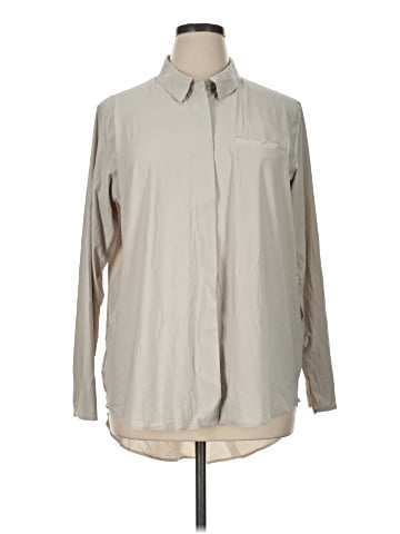 Athleta Long Sleeve Button-Down Shirt (view 1)