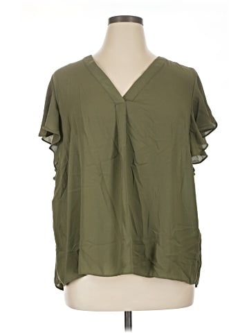 PREMISE Short Sleeve Blouse (view 1)