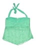 Wave Zone Argyle Green Swimsuit Top Size S - photo 2