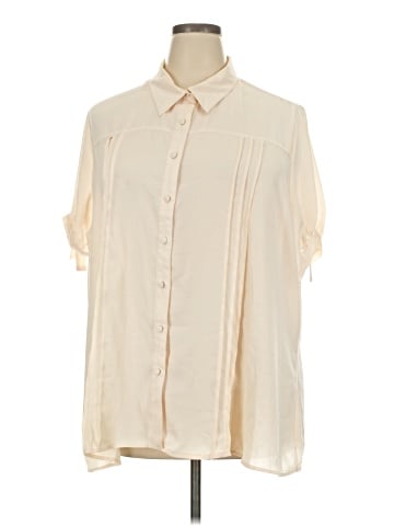 Unique Vintage Short Sleeve Blouse (view 1)