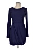 BCBGeneration Solid Blue Purple Casual Dress Size M - photo 1