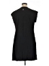 Avalanche Solid Black Casual Dress Size XL - photo 2