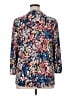 Cocomo Print Blue 3/4 Sleeve Blouse Size 1X - photo 2