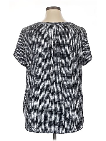 Liz Claiborne Short Sleeve Blouse (view 2)
