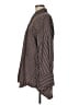 STAUD Stripes Brown Long Sleeve Button-Down Shirt Size M - photo 5
