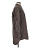 STAUD Stripes Brown Long Sleeve Button-Down Shirt Size M - photo 4