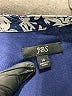 JBS 100% Polyester Paisley Blue Casual Dress Size 14 - photo 7