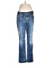 Express Hearts Blue Jeans Size 8 - photo 1