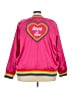 Unique Vintage 100% Polyester Hearts Pink Jacket Size 5X - photo 2