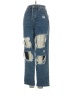PacSun 100% Cotton Graphic Blue Jeans Size 22 - photo 1