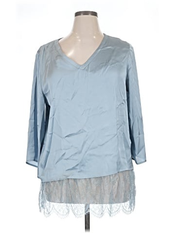 Ruby Ribbon 3/4 Sleeve Blouse (view 1)