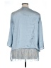 Ruby Ribbon Blue 3/4 Sleeve Blouse Size XL - photo 2