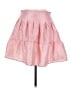 Topshop Solid Pink Casual Skirt Size 6 - photo 1