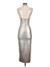 Akira Metallic Silver Cocktail Dress Size S - photo 2