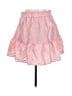 Topshop Solid Pink Casual Skirt Size 6 - photo 2