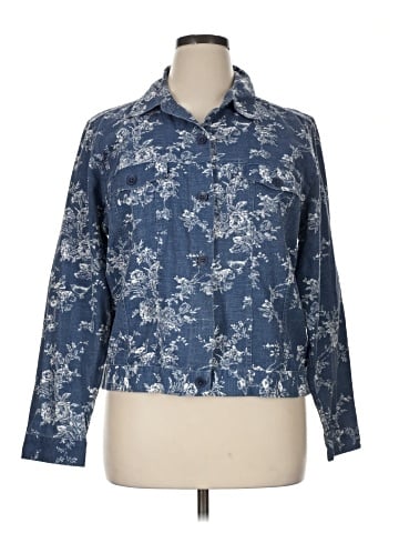 Christopher & Banks Long Sleeve Button-Down Shirt (view 1)