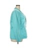 Judith Hart Teal Silk Blazer Size 18 - photo 4