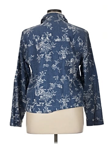 Christopher & Banks Long Sleeve Button-Down Shirt (view 2)