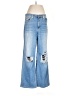Flying Monkey Hearts Blue Jeans Size 28 waist - photo 1