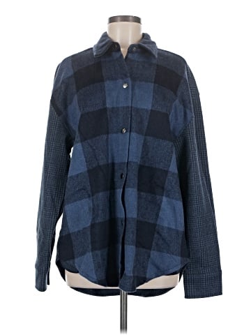 Steve Madden Long Sleeve Button-Down Shirt (view 1)