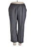 Alfred Dunner 100% Polyester Gray Dress Pants Size 22 - photo 1