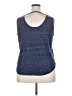 Just Be... Blue Sleeveless Top Size 2X - photo 2