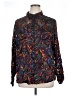 Chico's Design Paisley Black Long Sleeve Blouse Size XL (3) - photo 1