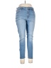 Old Navy Solid Blue Jeans Size 14 - photo 1