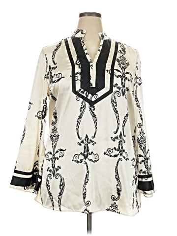 Lane Bryant 3/4 Sleeve Blouse (view 1)