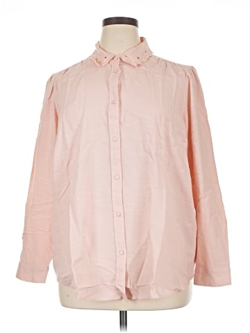LC Lauren Conrad Long Sleeve Button-Down Shirt (view 1)