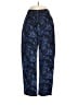 Bill Blass Print Blue Casual Pants Size 8 - photo 1