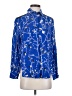 Rag & Bone Print Blue Long Sleeve Blouse Size XXS - photo 1