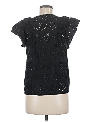 Nicole Miller Artelier Short Sleeve Blouse (view 2)