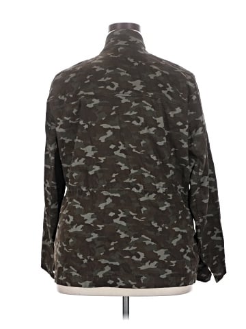 Lane Bryant Outlet Long Sleeve Button-Down Shirt (view 2)