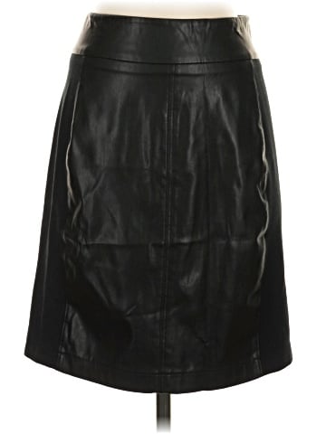 CAbi Faux Leather Skirt (view 1)