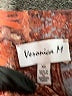 Veronica M. 100% Polyester Red 3/4 Sleeve Blouse Size XS - photo 7