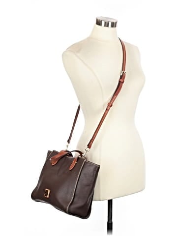 Dooney & Bourke Leather Satchel (view 2)