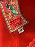 Johnny Was 100% Rayon Red Short Sleeve Blouse Size M - photo 7
