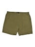 Zyia Active 100% Polyester Solid Green Khaki Shorts Size XL - photo 1