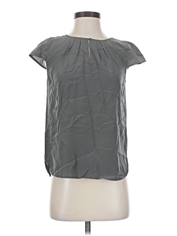 J.Crew Short Sleeve Silk Top (view 1)