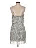 Majorelle 100% Polyester Metallic Silver Cocktail Dress Size S - photo 2