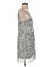 Majorelle 100% Polyester Metallic Silver Cocktail Dress Size S - photo 4
