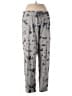 Nike 100% Cotton Print Gray Casual Pants Size M - photo 1