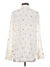 Closed Polka Dots White Long Sleeve Blouse Size XS - photo 2